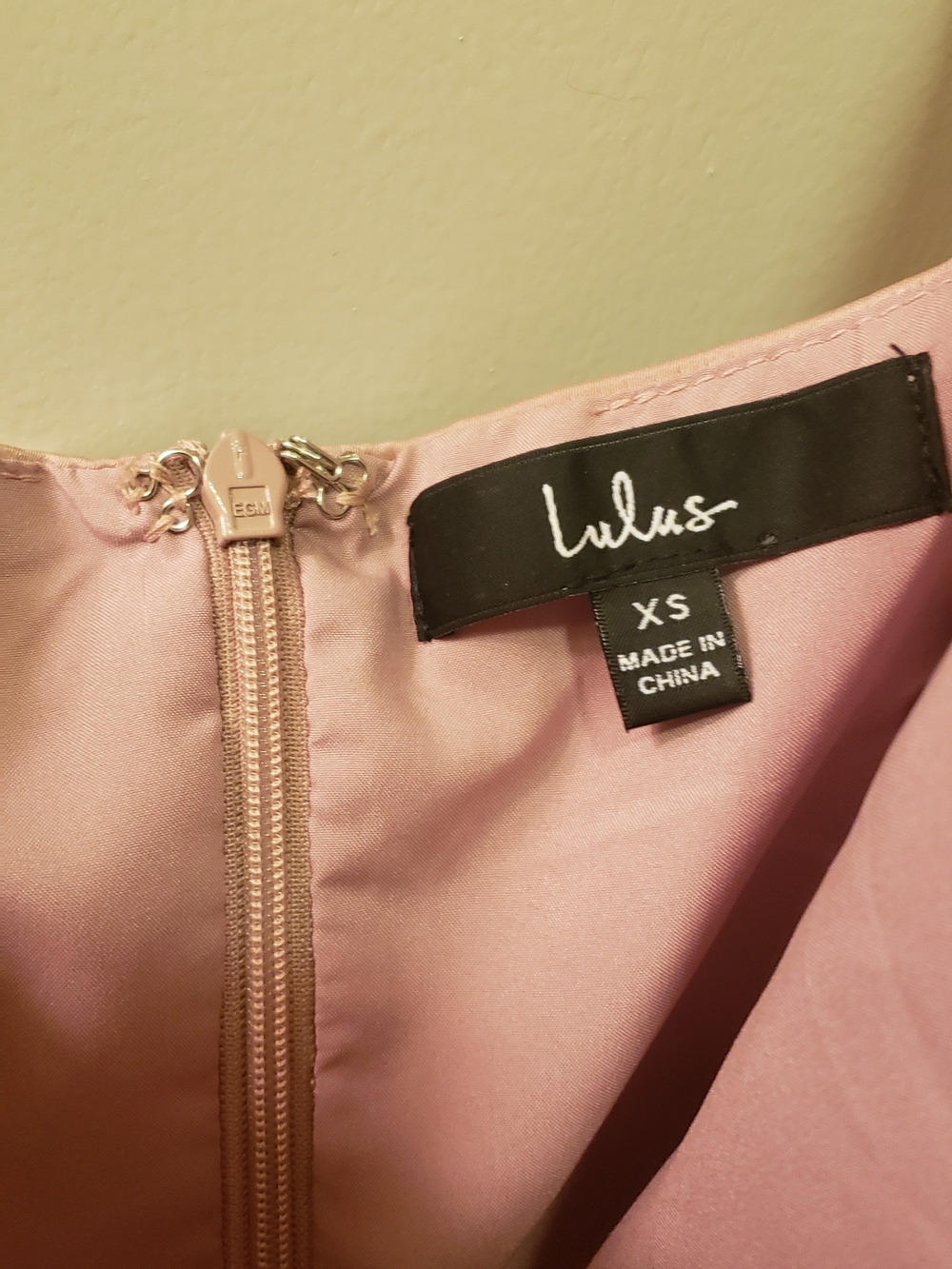 Lulus - Meant to Be Together Dusty Pink Satin One-Shoulder Mini Dress - Picture 6 of 10
